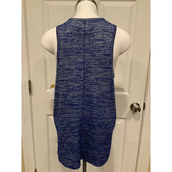 Rag & Bone/JEAN Blue Heathered Tank Top, Size S - Picture 6 of 8